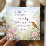 Sympathy Bereavement Card Thinking of You Greetings Card Loss