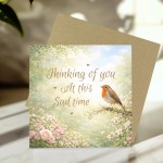 Sympathy Card Thinking of You Greetings Card Bereavement Loss
