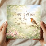 Sympathy Card Thinking of You Greetings Card Bereavement Loss