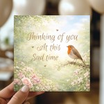 Sympathy Card Thinking of You Greetings Card Bereavement Loss