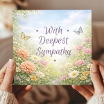 Sympathy Card Condolences Bereavement Cards For Her Him
