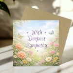 Sympathy Card Condolences Bereavement Cards For Her Him