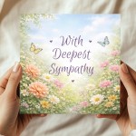 Sympathy Card Condolences Bereavement Cards For Her Him