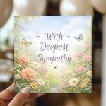 Sympathy Card Condolences Bereavement Cards For Her Him