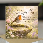 In Sympathy Card Thinking of You Condolence Card Bereavement