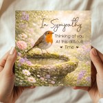 In Sympathy Card Thinking of You Condolence Card Bereavement