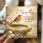 In Sympathy Card Thinking of You Condolence Card Bereavement