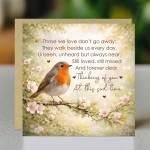 Sympathy Card Those We Love Condolence Card Mourning Bereavement