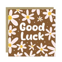 Good Luck Card for Exams New Job Driving Test Motivational 