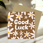 Good Luck Card for Exams New Job Driving Test Motivational Good Luck Card for Exams New Job Driving Test Motivational