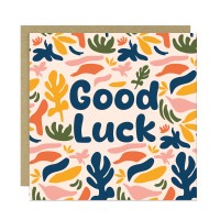 Encouragement Good Luck Card for Exams New Job Promotion Test