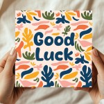 Encouragement Good Luck Card for Exams New Job Promotion Test Encouragement Good Luck Card for Exams New Job Promotion Test