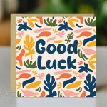 Encouragement Good Luck Card for Exams New Job Promotion Test Encouragement Good Luck Card for Exams New Job Promotion Test