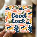 Encouragement Good Luck Card for Exams New Job Promotion Test Encouragement Good Luck Card for Exams New Job Promotion Test