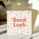 Good Luck Card for Exams New Job Interview Exams New Job Good Luck Card for Exams New Job Interview Exams New Job