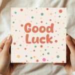 Good Luck Card for Exams New Job Interview Exams New Job Good Luck Card for Exams New Job Interview Exams New Job