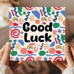 Good Luck Greeting Card Exam Success New Job Driving Test