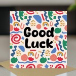 Good Luck Greeting Card Exam Success New Job Driving Test