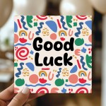 Good Luck Greeting Card Exam Success New Job Driving Test