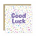 Good Luck Card with Envelope Exam New Job Driving Test Good Luck