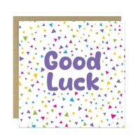 Good Luck Card with Envelope Exam New Job Driving Test Good Luck
