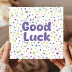 Good Luck Card with Envelope Exam New Job Driving Test Good Luck
