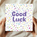 Good Luck Card with Envelope Exam New Job Driving Test Good Luck