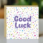 Good Luck Card with Envelope Exam New Job Driving Test Good Luck