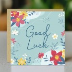 Good Luck Card For Men Women Floral Good Luck Card New Job Good Luck Card For Men Women Floral Good Luck Card New Job
