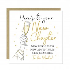 Congratulations New Chapter Greetings Card Leaving New Job 