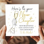 Congratulations New Chapter Greetings Card Leaving New Job Congratulations New Chapter Greetings Card Leaving New Job