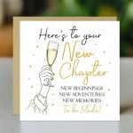 Congratulations New Chapter Greetings Card Leaving New Job Congratulations New Chapter Greetings Card Leaving New Job