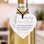 New Chapter Congratulations Hanging Heart - Leaving / New Job New Chapter Congratulations Hanging Heart - Leaving / New Job