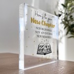 New Chapter Freestanding Plaque Congratulations New Job Leaving 