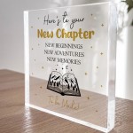New Chapter Freestanding Plaque Congratulations New Job Leaving 