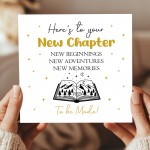 New Chapter Card Congratulations New Job Leaving Retirement New Chapter Card Congratulations New Job Leaving Retirement