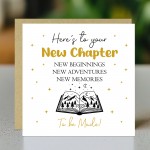 New Chapter Card Congratulations New Job Leaving Retirement New Chapter Card Congratulations New Job Leaving Retirement
