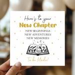 New Chapter Card Congratulations New Job Leaving Retirement New Chapter Card Congratulations New Job Leaving Retirement