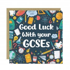 Good Luck Exams Card GCSE Student Encouragement Card
