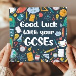 Good Luck Exams Card GCSE Student Encouragement Card Good Luck Exams Card GCSE Student Encouragement Card