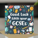 Good Luck Exams Card GCSE Student Encouragement Card Good Luck Exams Card GCSE Student Encouragement Card