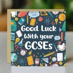Good Luck Exams Card GCSE Student Encouragement Card Good Luck Exams Card GCSE Student Encouragement Card