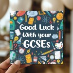 Good Luck Exams Card GCSE Student Encouragement Card Good Luck Exams Card GCSE Student Encouragement Card