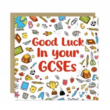 Student Exam Good Luck Card GCSE Motivation & Encouragement Card