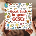Student Exam Good Luck Card GCSE Motivation & Encouragement Card Student Exam Good Luck Card GCSE Motivation & Encouragement Card