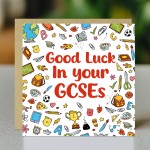 Student Exam Good Luck Card GCSE Motivation & Encouragement Card Student Exam Good Luck Card GCSE Motivation & Encouragement Card
