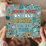 Good Luck GCSE Exams Card Student Encouragement Greeting Card Good Luck GCSE Exams Card Student Encouragement Greeting Card