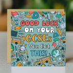 Good Luck GCSE Exams Card Student Encouragement Greeting Card Good Luck GCSE Exams Card Student Encouragement Greeting Card
