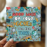 Good Luck GCSE Exams Card Student Encouragement Greeting Card Good Luck GCSE Exams Card Student Encouragement Greeting Card