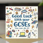 GCSE Encouragement Card Good Luck in Your Exams Cards GCSE Encouragement Card Good Luck in Your Exams Cards